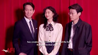 SQUID GAME | Hwang Dong-hyuk, Lee Jung-jae and Jung Ho-yeon