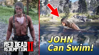John Can Swim!!! The Biggest Lie in Red Dead Redemption 2