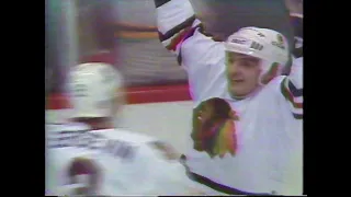 Chicago Blackhawks Boston Bruins Dec. 29, 1985 Highlights