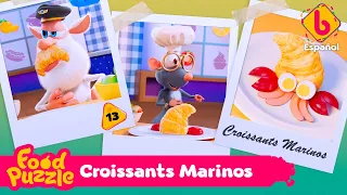 Booba Chef Food Puzzle | Croissants Marinos | Booba Oficial en Español