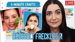 Testing More Bizarre Beauty Hacks from 5-Minute Crafts