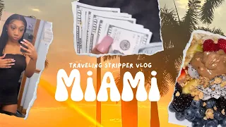 Week In My Life as a Stripper| Miami Stripper Vlog| 90 Day Stripper Challenge | Clubs + Money Counts