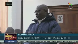 South Africa: Fugitive implicated in 1994 Rwanda genocide appears in court