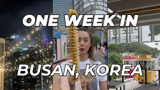 One week in Korea (Busan) | Tempur-Pedic movie theatre, sky capsule, local foods