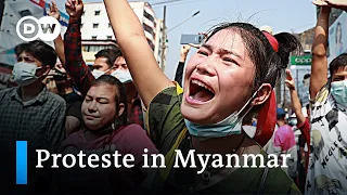 "Die Leute gehen alle auf die Strasse" Schauspieler Mikis Weber über die Proteste in Myanmar