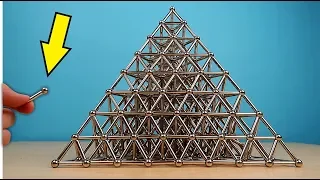 Собираю огромную Пирамиду из 1000 магнитов и шариков! 🔺 Alex Boyko