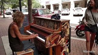 Homeless Man Donald Gould Plays Street Piano Beautifully