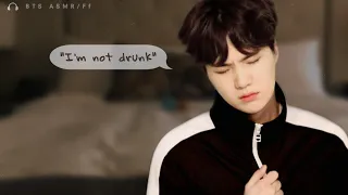 ♡ suga imagine ○ a drunken boyfriend who wakes you up | bts asmr/ff