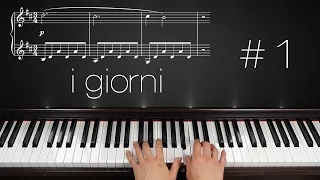 I Giorni ~ Piano Tutorial ~ Part 1 | Ludovico Einaudi