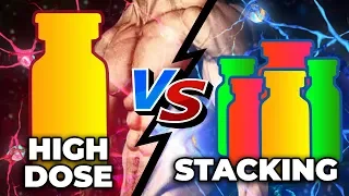 High Dose Testosterone Vs. Stacking Anabolic Steroids