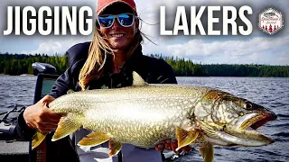 NEVER FAIL Jigging Method for Lake Trout!!