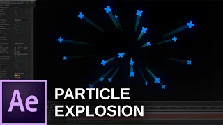 After Effects PARTICLE EXPLOSION tutorial | No plug-ins!