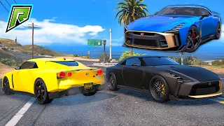 NISSAN GT-R 50 ЗА МИЛЛИОН ЕВРО НА RADMIR GTA 5 RP! ОЧЕНЬ БЫСТРЫЙ СУПЕРКАР НИССАН НА РАДМИРЕ ГТА 5 РП