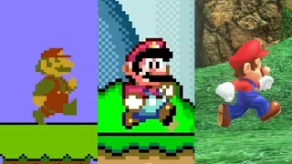 How fast can you touch grass in every Mario Game?