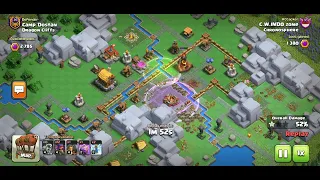 Watch this ! calculated perfectly. 2 attacks destroy the dragon cliffs level 2 with sneaky archers.