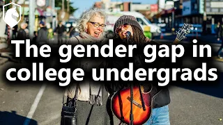 The gender gap in college undergrads (from Livestream #26)