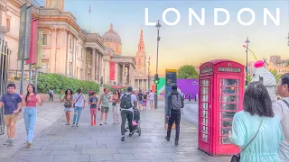 2 Hours London City Street Tour 2023 | 4K HDR Virtual Walking Tour | Top 3 Things to do in London