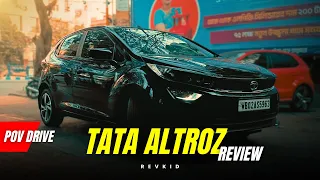 Tata Altroz XZ 1.2 NA Petrol | POV Drive 2024 | Most Value for Money? | Tata Altroz Review Revkid