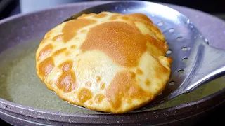 Just 1 Glass of Yogurt and Flour! Have you tried fried dough like this before? Extremely Delicious!