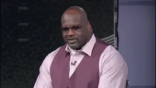 Shaq Loses Bet To Dwyane Wade And Reveals Hairline On Pregame Show