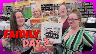 Amazing Rock Vinyl Records - Family Day in the Record Store