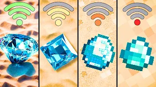 minecraft different dimensions Wi-Fi be like