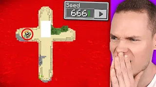 Ich TESTE 100% VERFLUCHTE SEEDS in Minecraft, die FUNKTIONIEREN! 😨