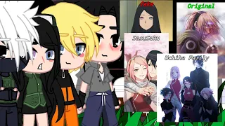 ||Реакция Команды #7 (Наоми) на Наоми и Сакуру||SasuSaku||Naomi (Fake) / Sakura (Original)||