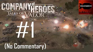 CoH: ToV: Falaise Pocket Campaign Playthrough Part 1 (Trun: Swatting Flies, No Commentary)