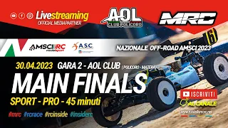 NITRO BUGGY 1/8 - C. NAZIONALE AMSCI 2023 - GARA 2 - MAIN FINALS - AOL CLUB - POLICORO