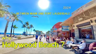 Must-see 👍 Beautiful Hollywood Beach Florida 2024