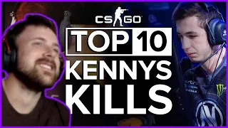 Forsen Reacts To The Top 10 kennyS Kills and Funny, Savage and Serious Pro Voice Comms