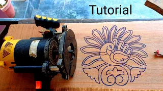 How to use Router Machine || Amazing wood carving skills