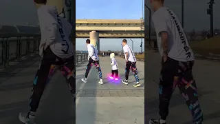 LITTLE BOY DANCING SHUFFLE NEON MODE 😱🔥