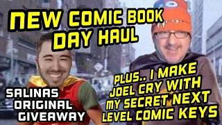 New Comic Book Day Haul December 9th 2020 New Comics Today & Robin Joel Frankenstein Giveaway
