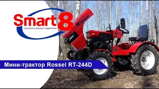 Rossel RT 244D мини-трактор, обзор - smart8.by