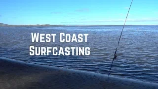 Surfcasting The NZ West Coast - Port Waikato River Mouth | Big Kahawai