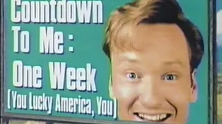 The Third Episode of "Late Night with Conan O'Brien" - Conan's Billboard Campaign - 9/15/93