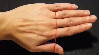 New RUBBER BAND Magic Trick Tutorial That You Never Knew Could be so Easy