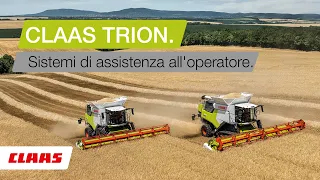 CLAAS TRION. Concepita per la vostra azienda. Sistemi di assistenza all'operatore.