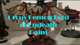 Orcus Demon Lord of Undeath Paint