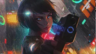 mylivewallpapers com Cyberpunk Anime Girl