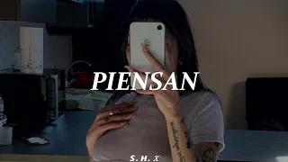 Myke Towers - Piensan | (Letra/Lyrics)