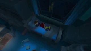 Kingdom Hearts: Final Mix - Sora at home