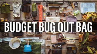 BUDGET BUG OUT BAG | How to pack a bug out bag on a budget