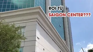 Rơi xuống từ tầng cao Saigon Trade Center, một người đàn ông tử vong