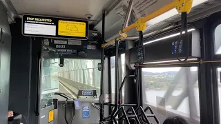 ᴴᴰ⁶⁰ MTA NYCT Bus: S79-SBS Ride via the Verrazzano-Narrows Bridge from Brooklyn to Staten Island