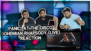 Panic! At The Disco - Bohemian Rhapsody (Live) REACTION | [from the Death Of A Bachelor Tour]