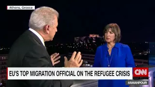 CNN Amanpour - EU's top migration official on the refugee crisis, 17/6/2016