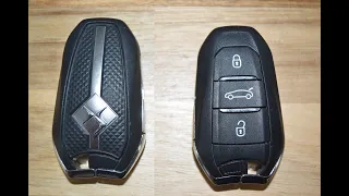 Peugeot / Citroen Key fob battery replacement - EASY DIY